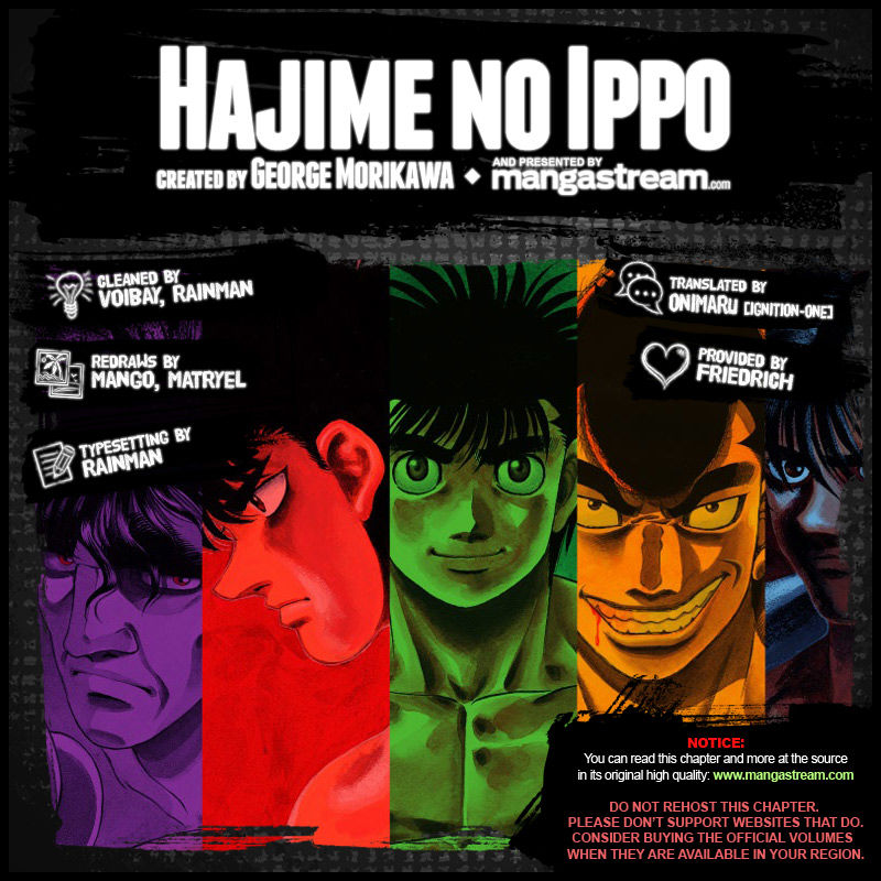 Hajime no Ippo Chapter 1203 page 2 - Chapter 1203 : Vol 93