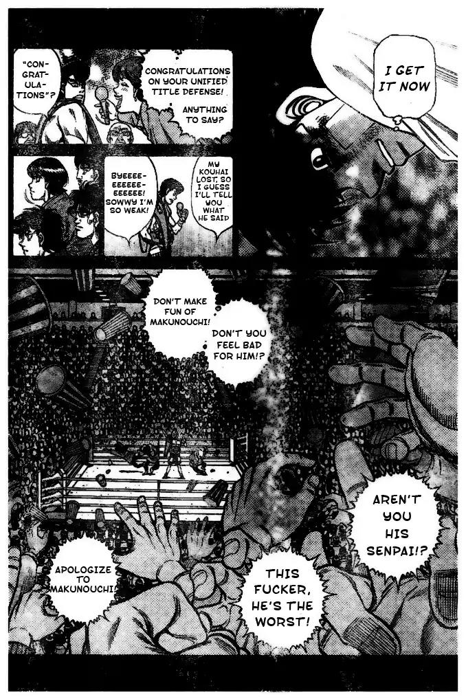 Hajime no Ippo Chapter 1205 page 10 - Chapter 1205: Rip Open The Curtain Over The Night