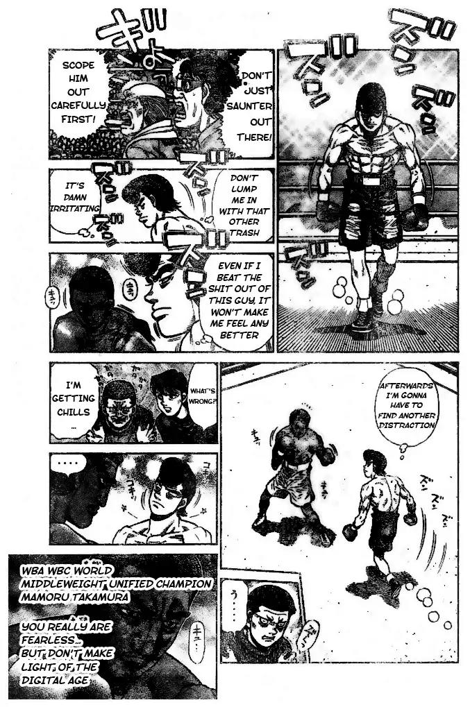 Hajime no Ippo Chapter 1205 page 3 - Chapter 1205: Rip Open The Curtain Over The Night