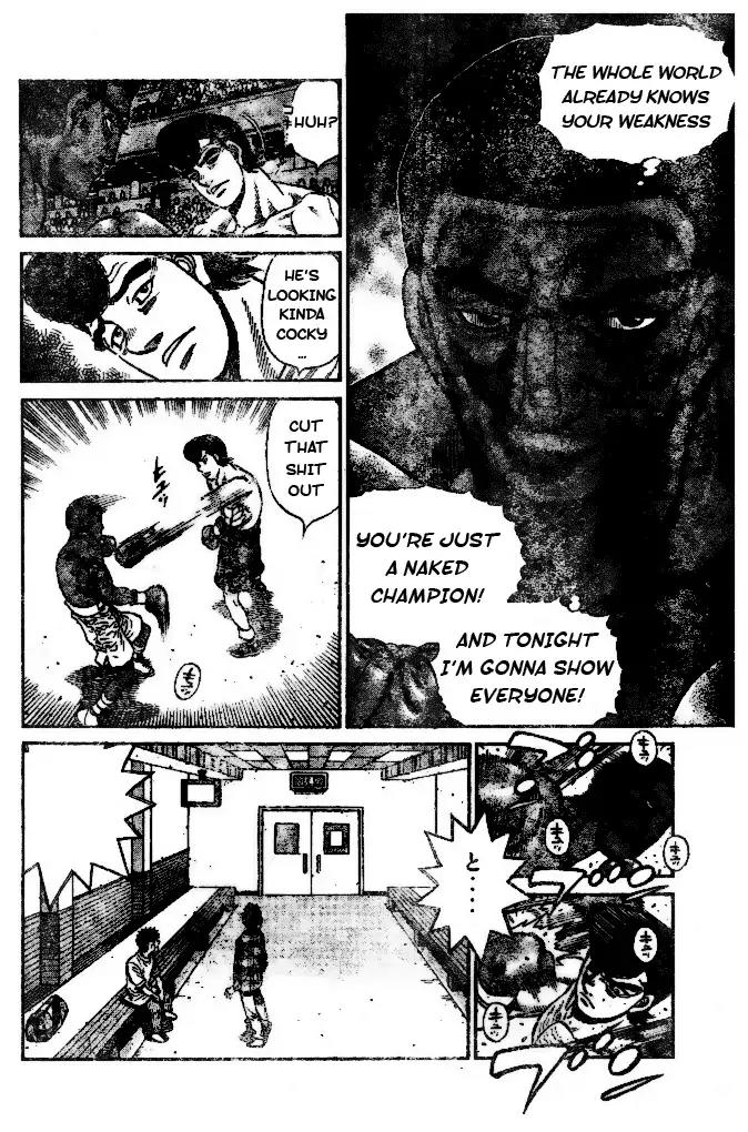 Hajime no Ippo Chapter 1205 page 4 - Chapter 1205: Rip Open The Curtain Over The Night