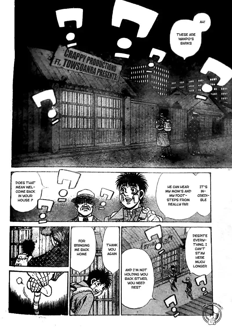 Hajime no Ippo Chapter 1206 page 11 - Chapter 1206: On The Way Back