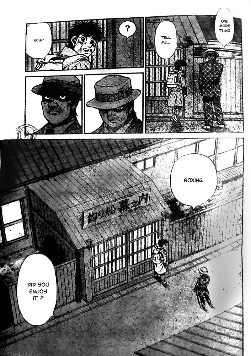 Hajime no Ippo Chapter 1206 page 12 - Chapter 1206: On The Way Back