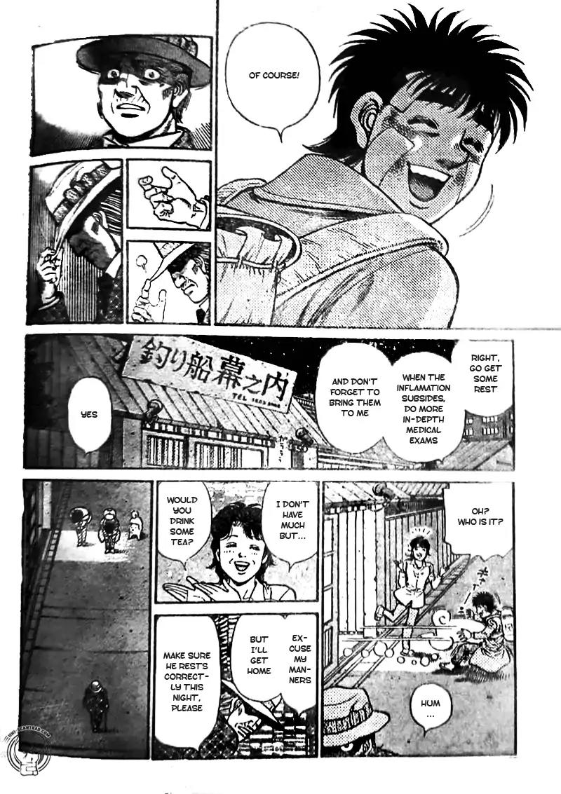 Hajime no Ippo Chapter 1206 page 13 - Chapter 1206: On The Way Back
