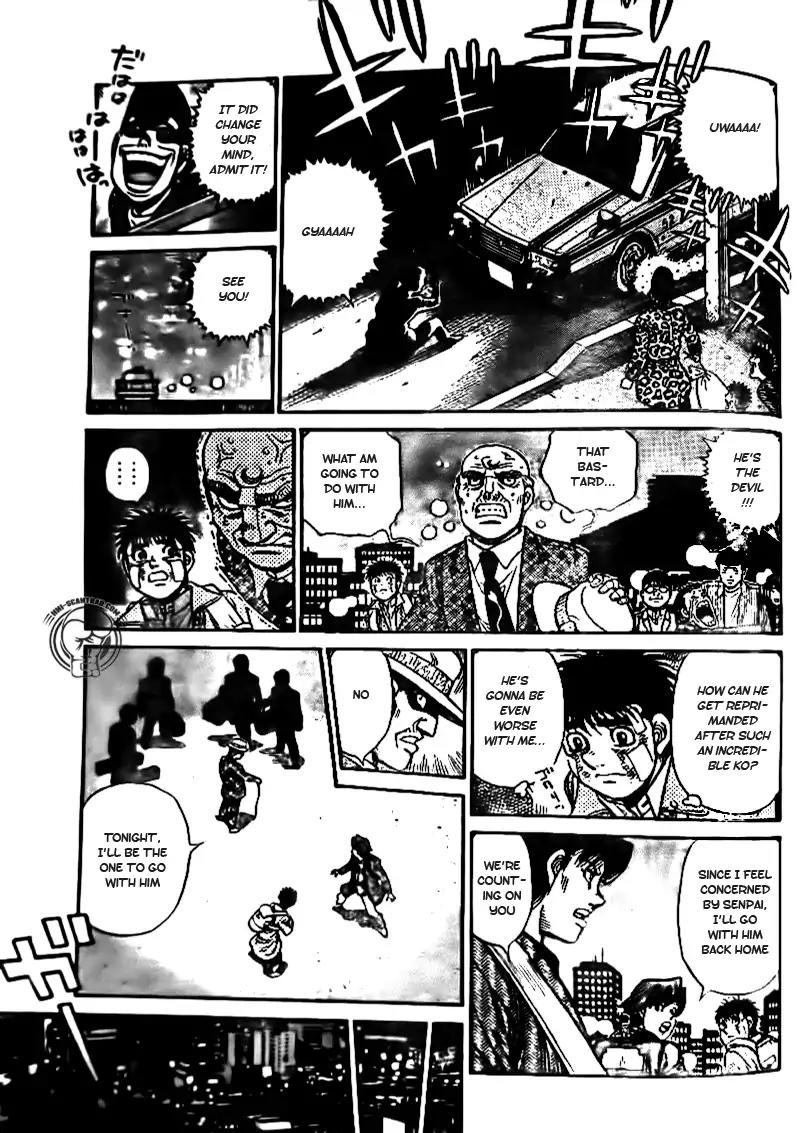 Hajime no Ippo Chapter 1206 page 3 - Chapter 1206: On The Way Back