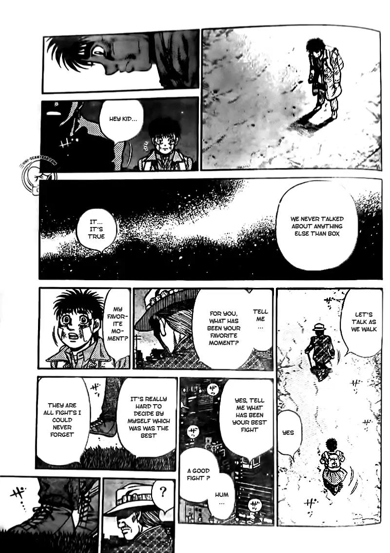 Hajime no Ippo Chapter 1206 page 7 - Chapter 1206: On The Way Back