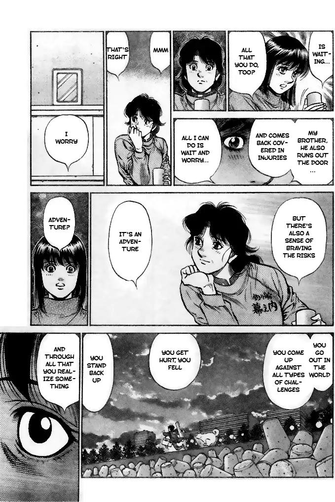Hajime no Ippo Chapter 1207 page 15 - Chapter 1207: Inside The Futon