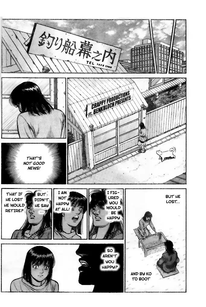Hajime no Ippo Chapter 1207 page 6 - Chapter 1207: Inside The Futon