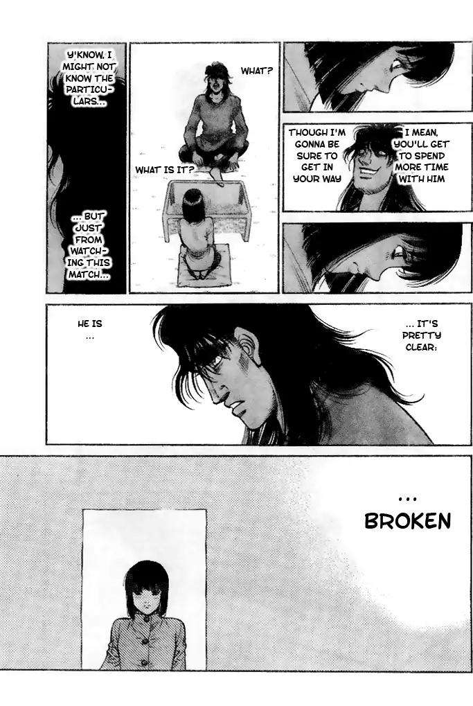 Hajime no Ippo Chapter 1207 page 7 - Chapter 1207: Inside The Futon