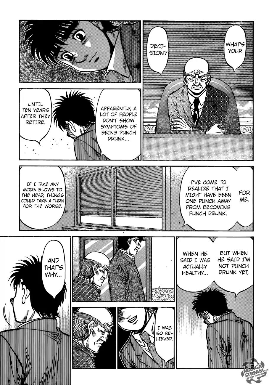 Hajime no Ippo Chapter 1208 page 10 - Chapter 1208: Leaves