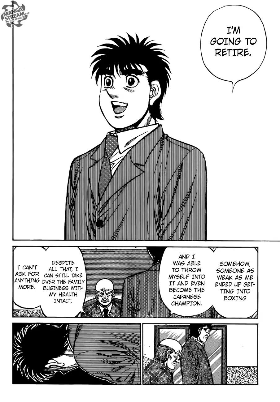 Hajime no Ippo Chapter 1208 page 11 - Chapter 1208: Leaves