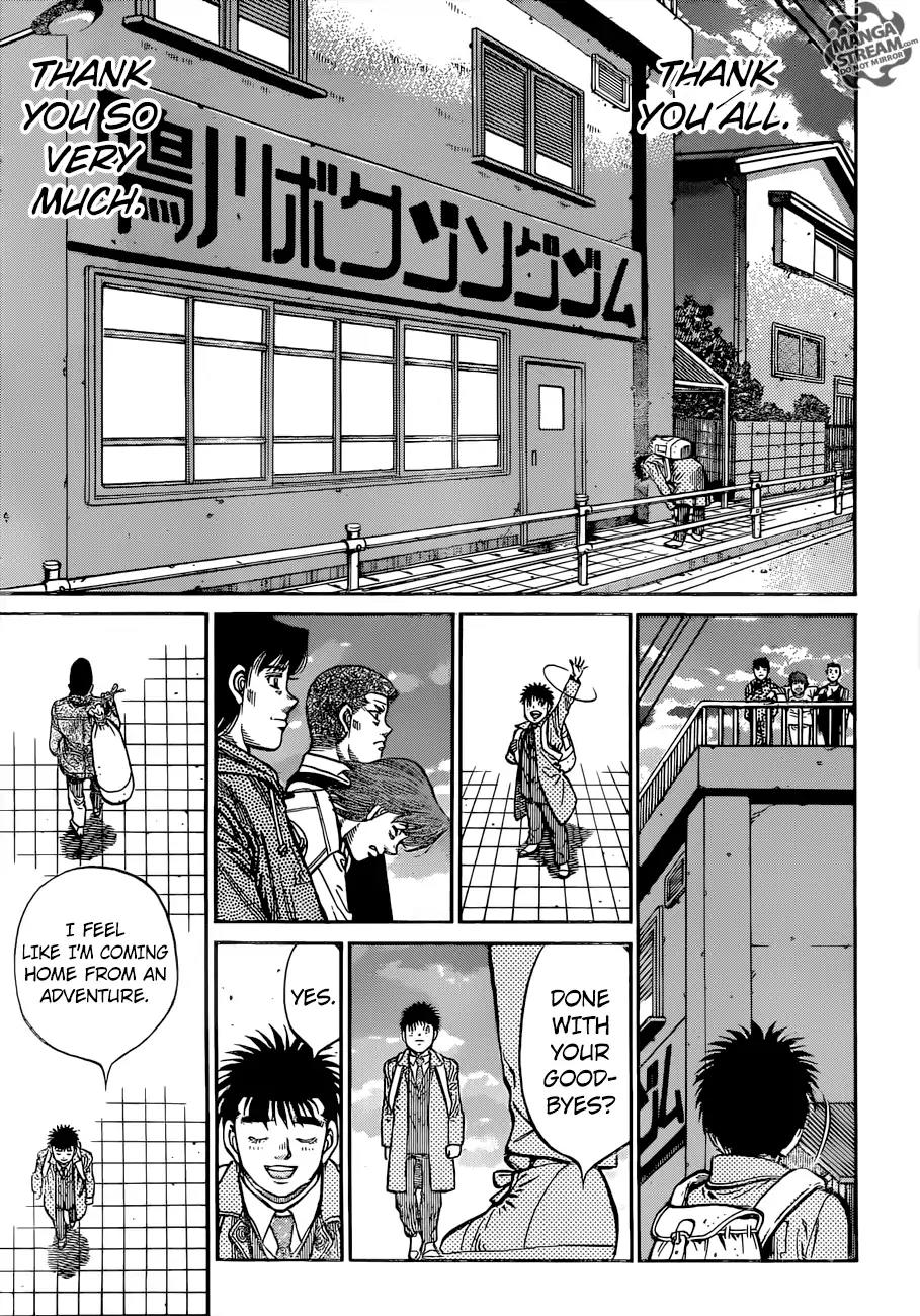 Hajime no Ippo Chapter 1208 page 12 - Chapter 1208: Leaves