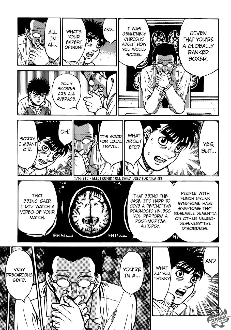 Hajime no Ippo Chapter 1208 page 8 - Chapter 1208: Leaves