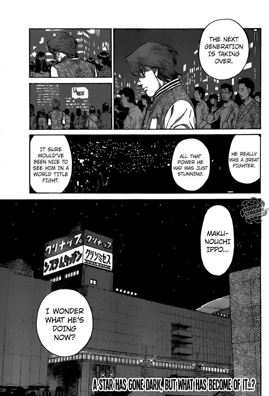 Hajime no Ippo Chapter 1210 page 10 - Chapter 1210: After Leaving the Ring...