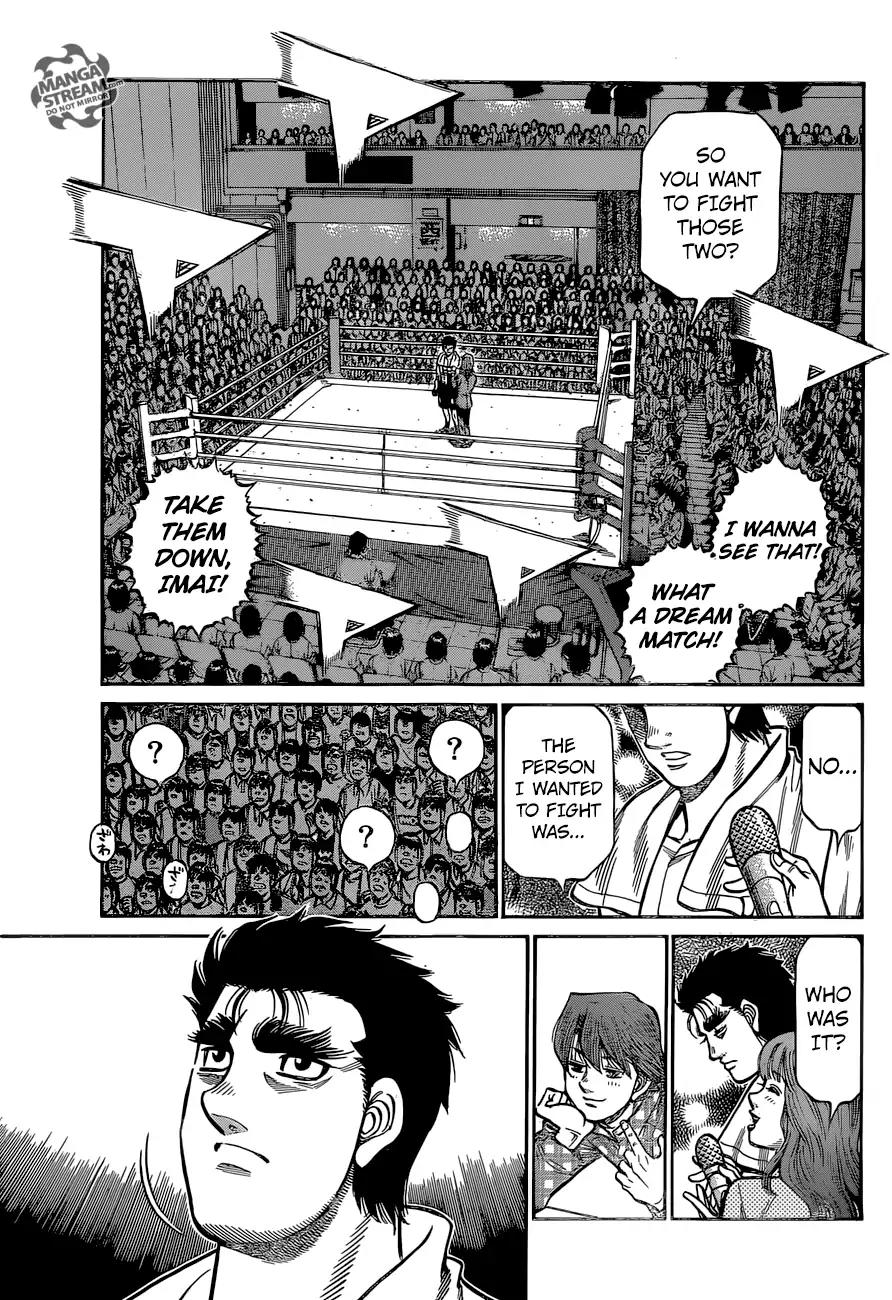 Hajime no Ippo Chapter 1210 page 6 - Chapter 1210: After Leaving the Ring...