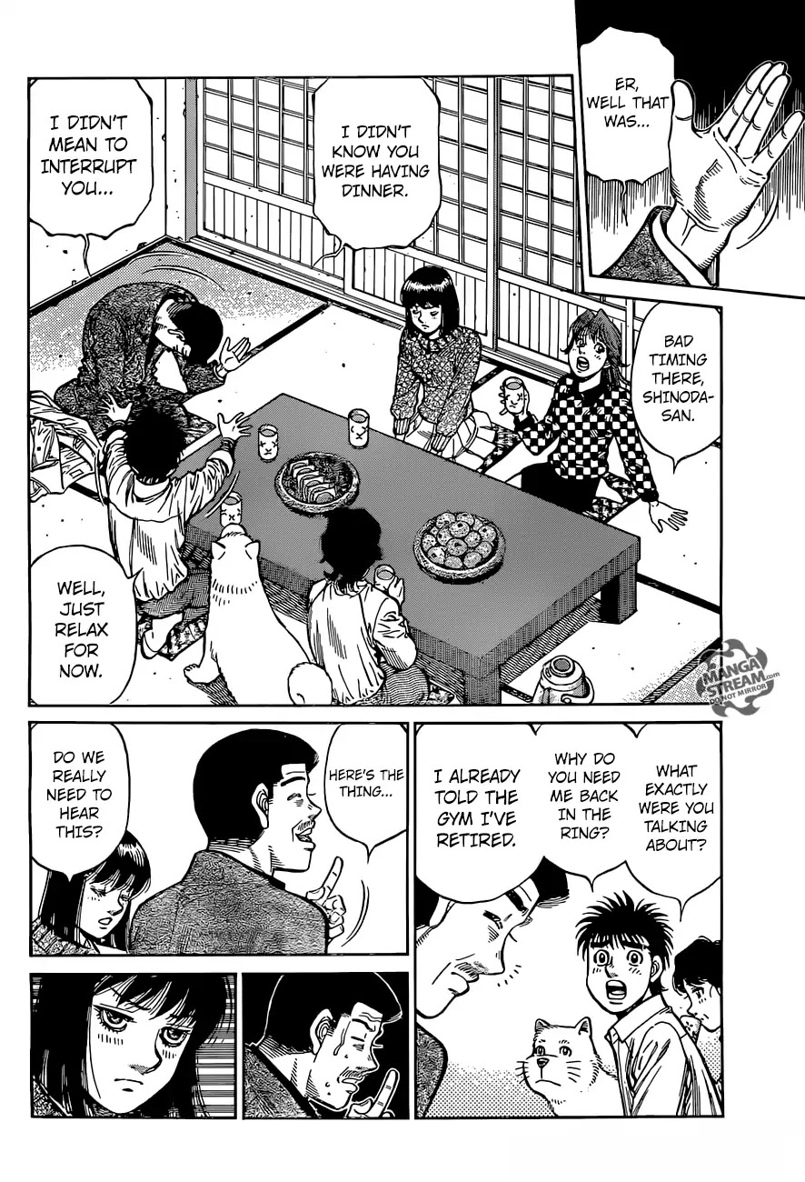 Hajime no Ippo Chapter 1213 page 17 - Chapter 1213: To Be Proud