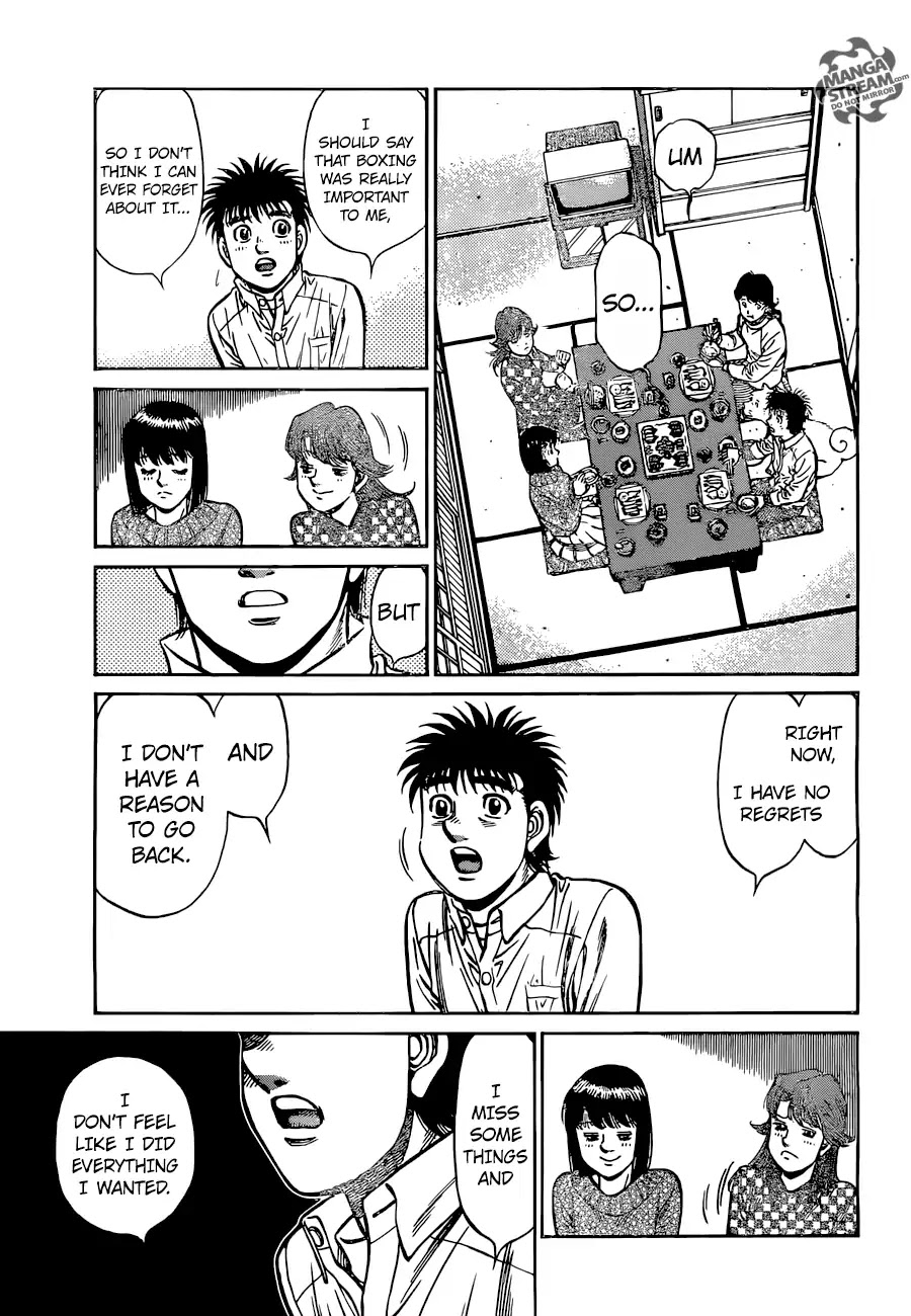 Hajime no Ippo Chapter 1213 page 4 - Chapter 1213: To Be Proud