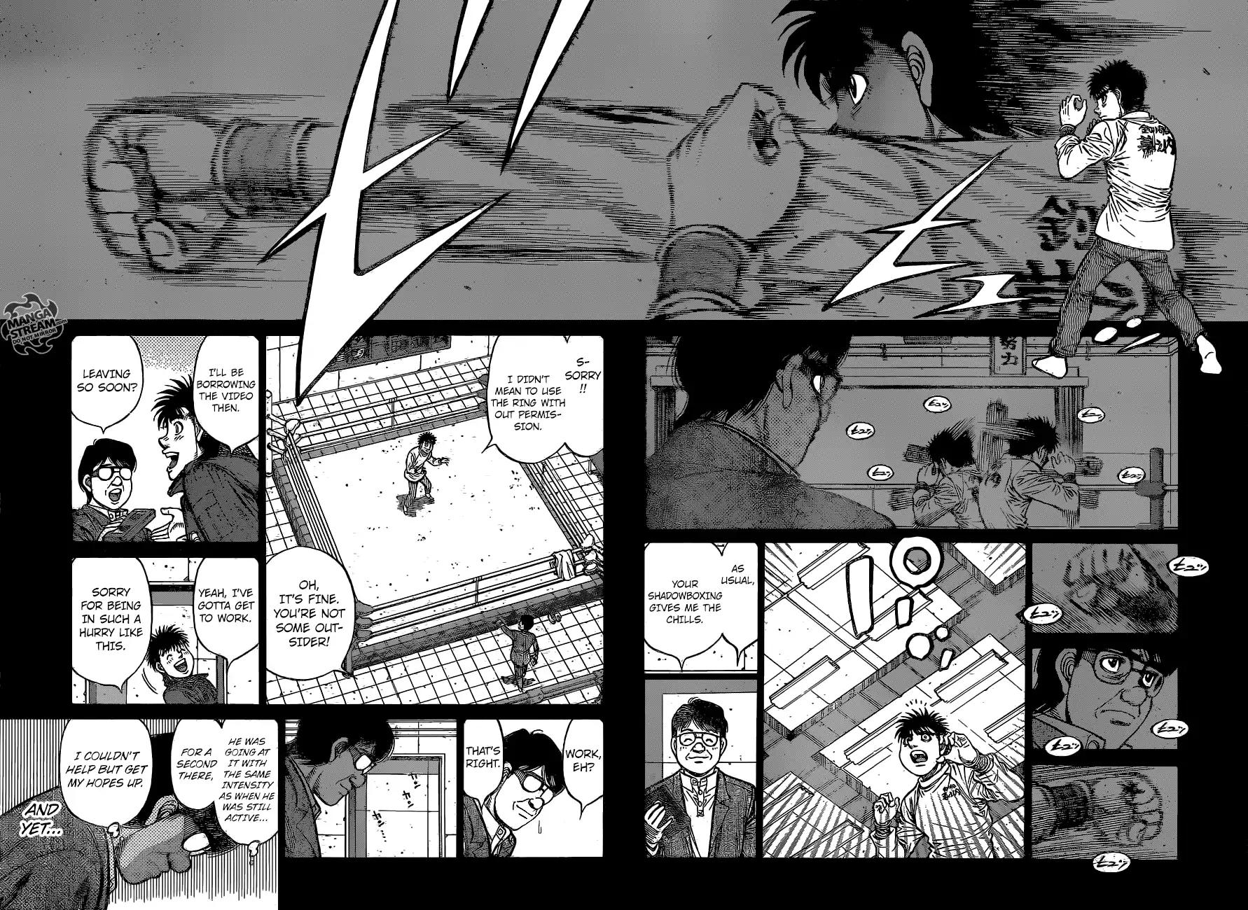 Hajime no Ippo Chapter 1216 page 8 - Chapter 1216