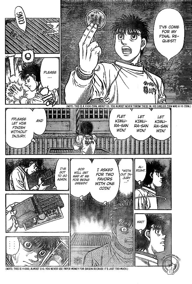 Hajime no Ippo Chapter 1217 page 8 - Chapter 1217: Saisen
