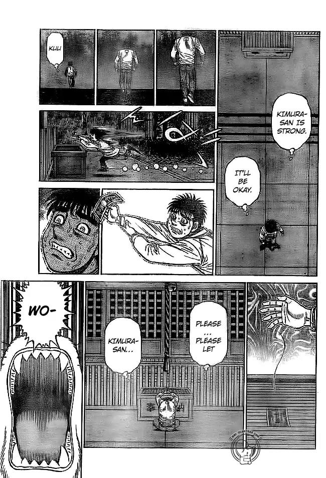 Hajime no Ippo Chapter 1217 page 9 - Chapter 1217: Saisen