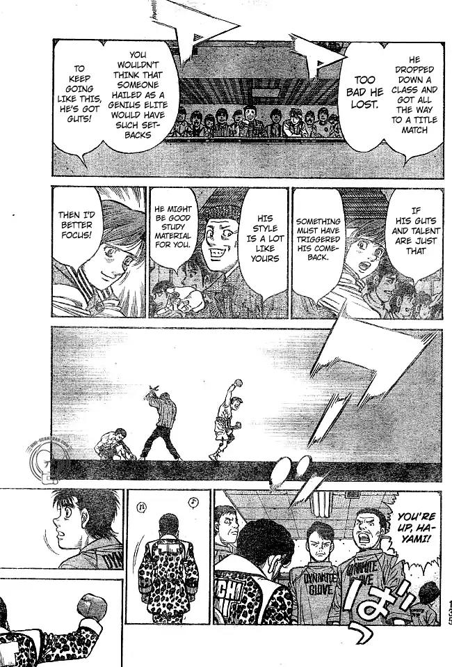 Hajime no Ippo Chapter 1218 page 13 - Chapter 1218: Create a Legend