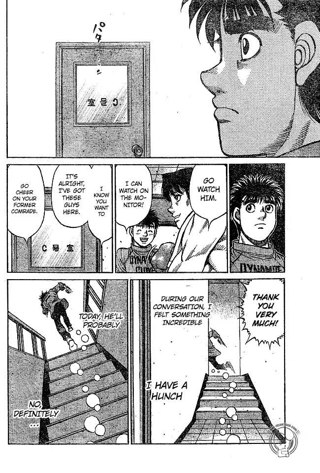 Hajime no Ippo Chapter 1218 page 14 - Chapter 1218: Create a Legend