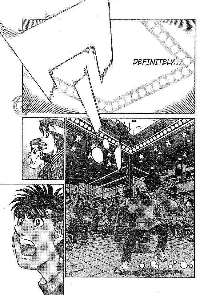 Hajime no Ippo Chapter 1218 page 15 - Chapter 1218: Create a Legend