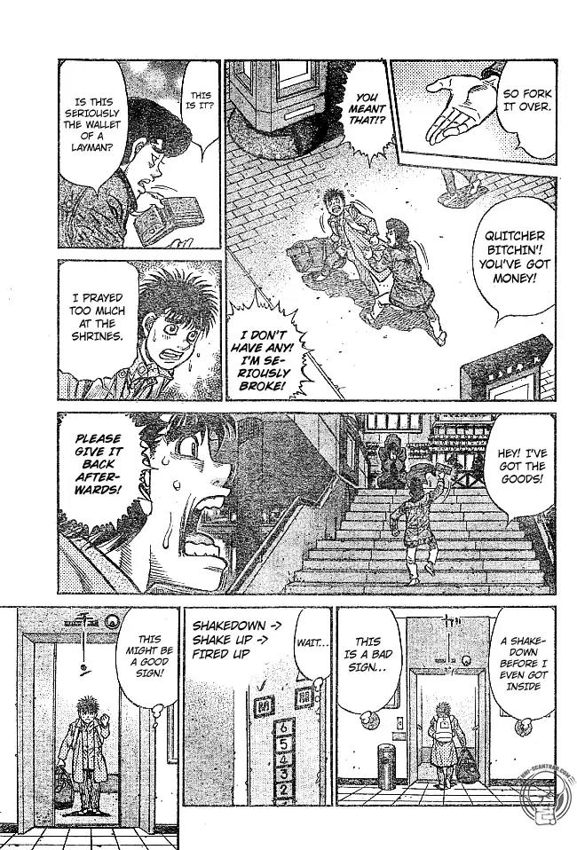 Hajime no Ippo Chapter 1218 page 3 - Chapter 1218: Create a Legend