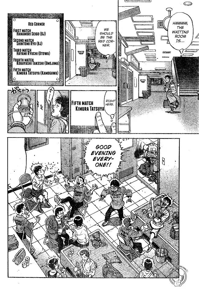 Hajime no Ippo Chapter 1218 page 4 - Chapter 1218: Create a Legend