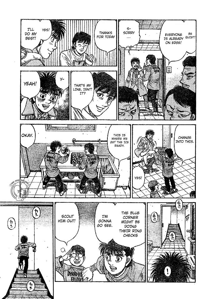 Hajime no Ippo Chapter 1218 page 5 - Chapter 1218: Create a Legend