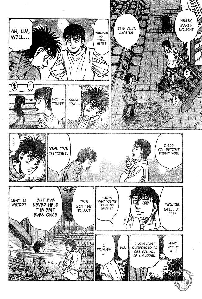 Hajime no Ippo Chapter 1218 page 8 - Chapter 1218: Create a Legend