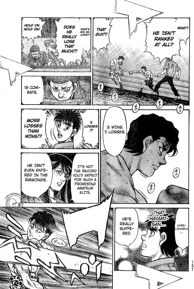Hajime no Ippo Chapter 1219 page 11 - Chapter 1219: The Man Called Hayami Ryuimi