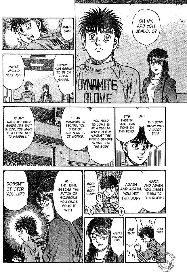 Hajime no Ippo Chapter 1219 page 8 - Chapter 1219: The Man Called Hayami Ryuimi