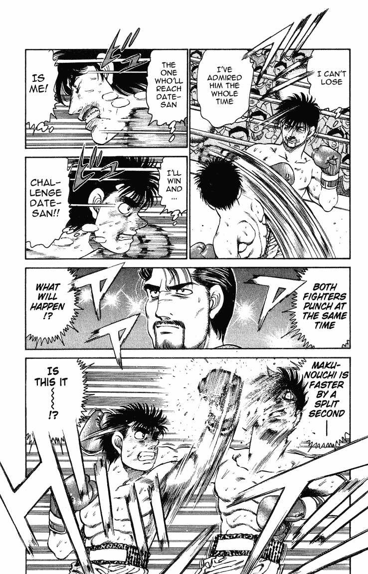 Hajime no Ippo Chapter 122.2 page 19 - Chapter 122 v2 : The Admired Style