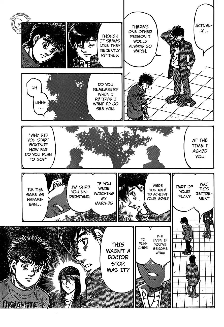 Hajime no Ippo Chapter 1221 page 11 - Chapter 1221: The Dragon's Injuries