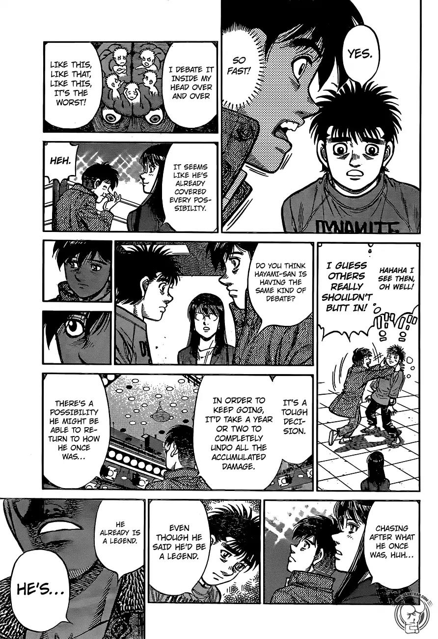 Hajime no Ippo Chapter 1221 page 13 - Chapter 1221: The Dragon's Injuries