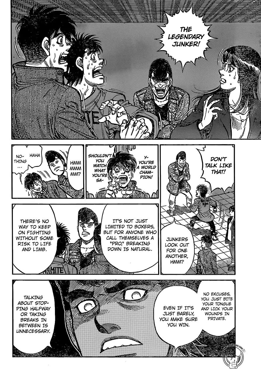 Hajime no Ippo Chapter 1221 page 14 - Chapter 1221: The Dragon's Injuries