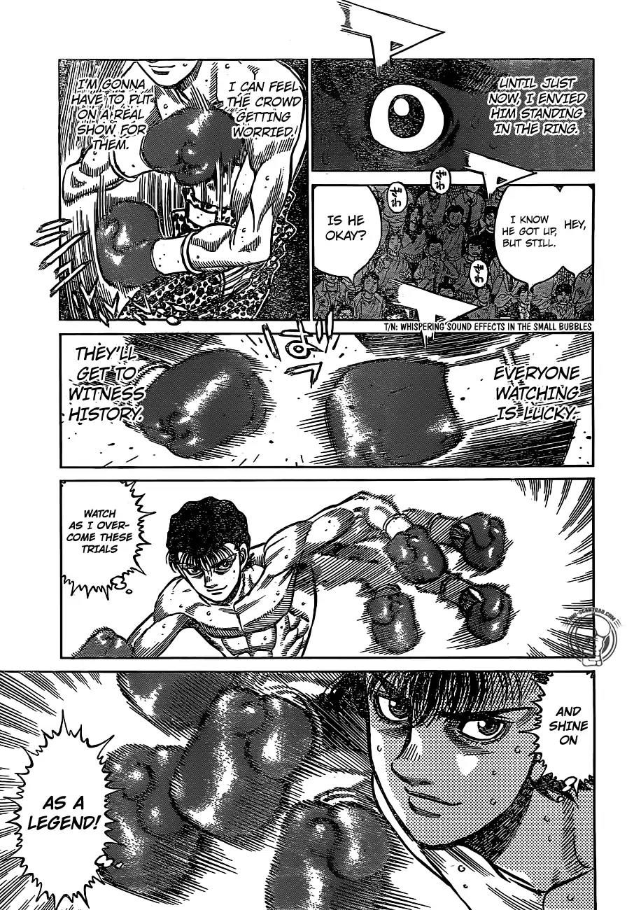 Hajime no Ippo Chapter 1221 page 3 - Chapter 1221: The Dragon's Injuries