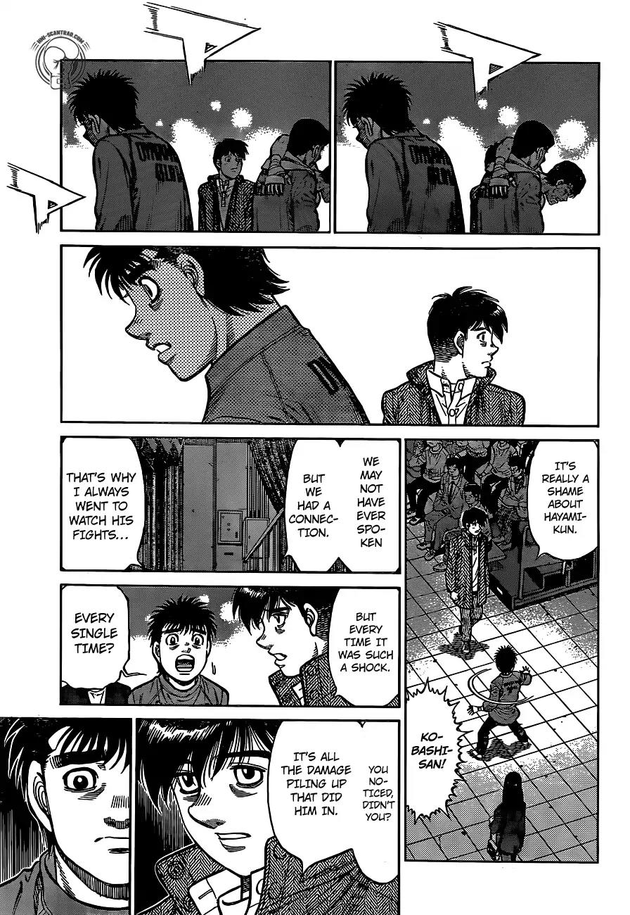 Hajime no Ippo Chapter 1221 page 9 - Chapter 1221: The Dragon's Injuries