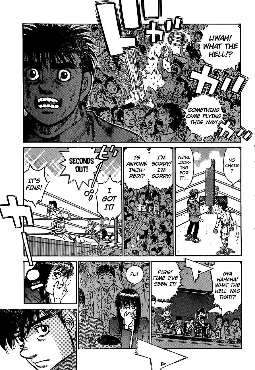 Hajime no Ippo Chapter 1222 page 11 - Chapter 1222: Flying Chair