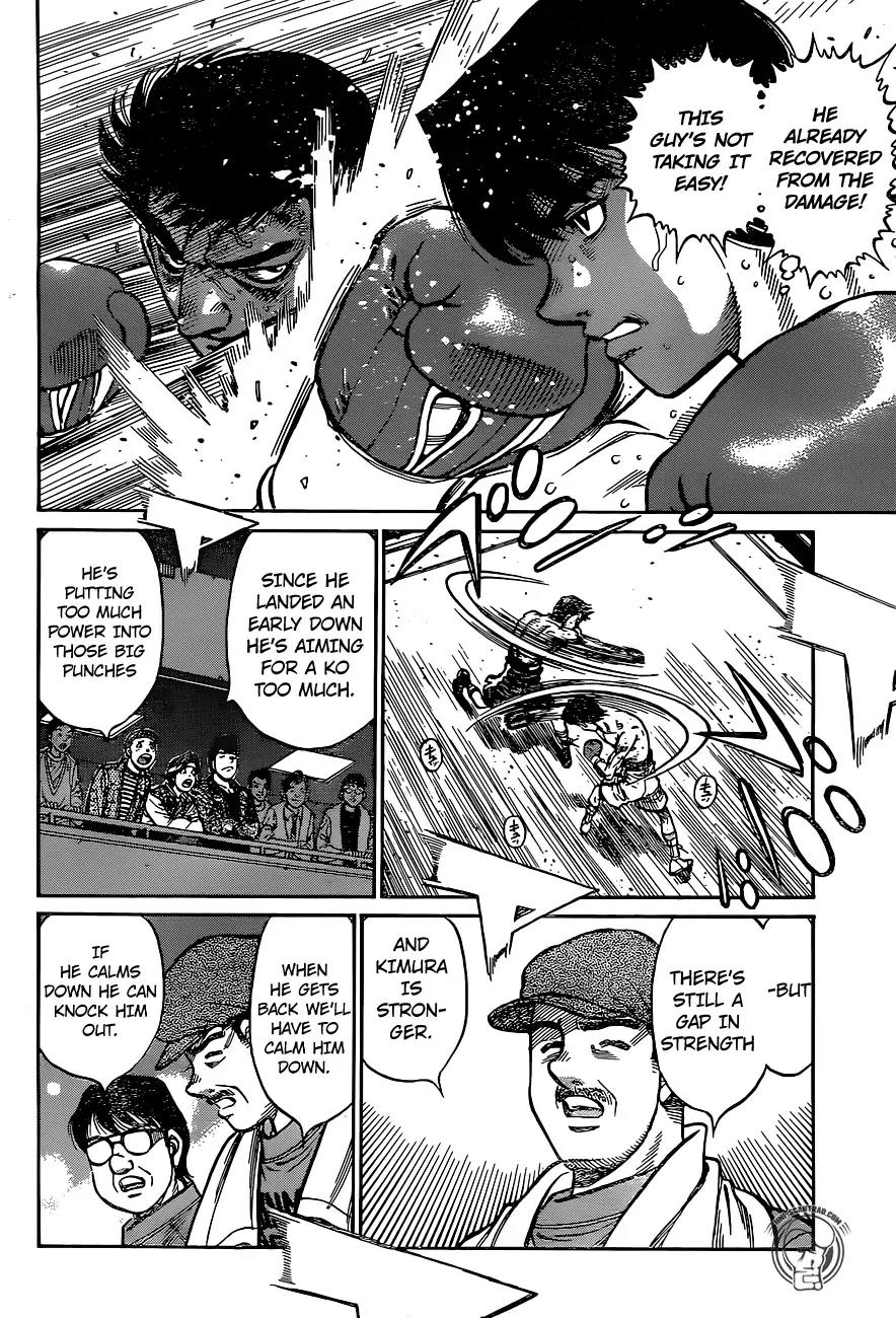 Hajime no Ippo Chapter 1222 page 14 - Chapter 1222: Flying Chair