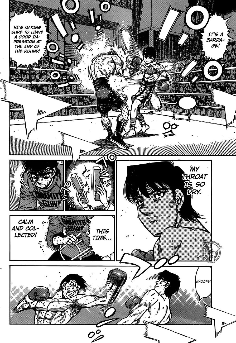Hajime no Ippo Chapter 1222 page 16 - Chapter 1222: Flying Chair