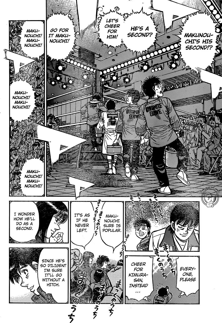 Hajime no Ippo Chapter 1222 page 2 - Chapter 1222: Flying Chair