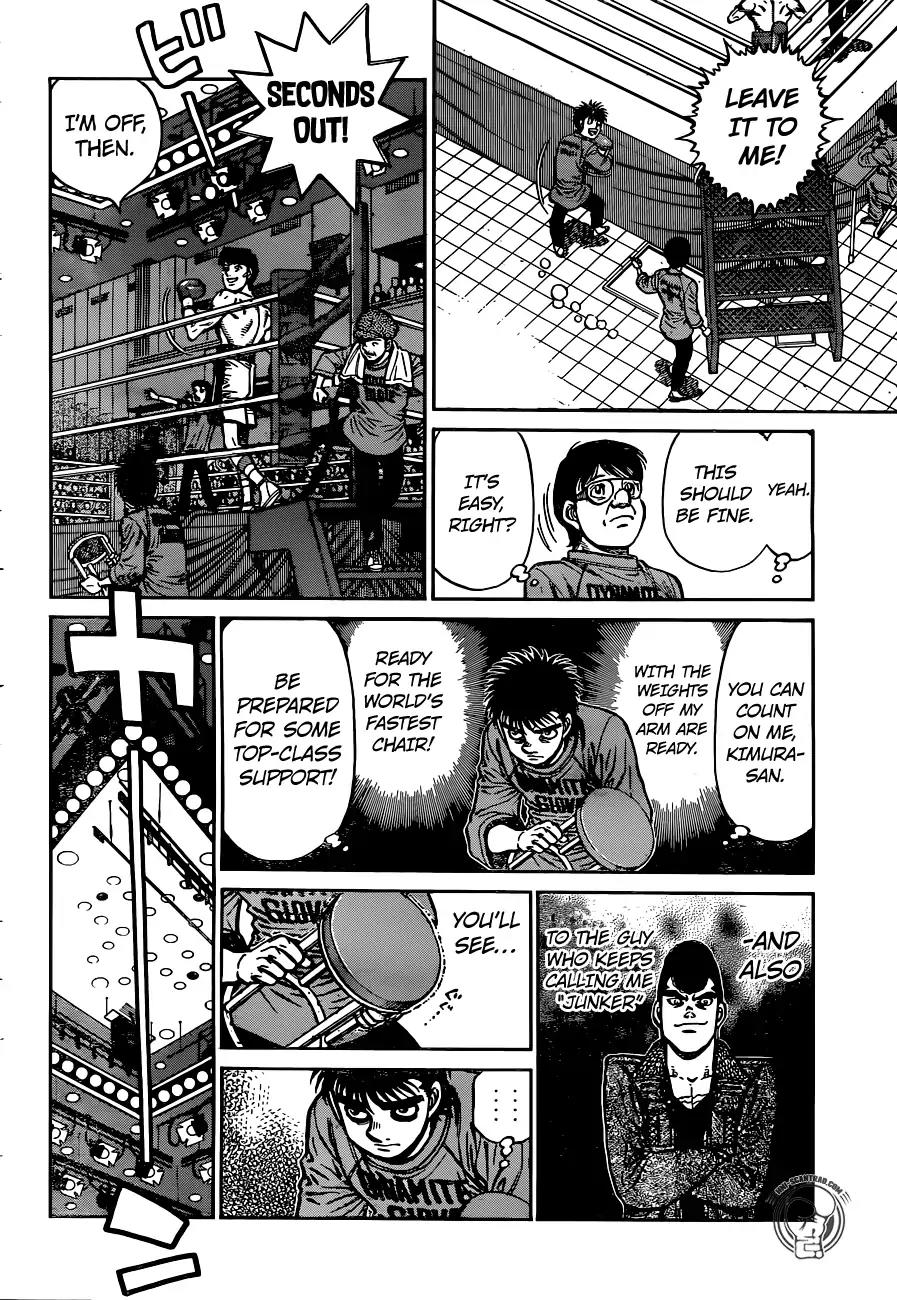 Hajime no Ippo Chapter 1222 page 4 - Chapter 1222: Flying Chair