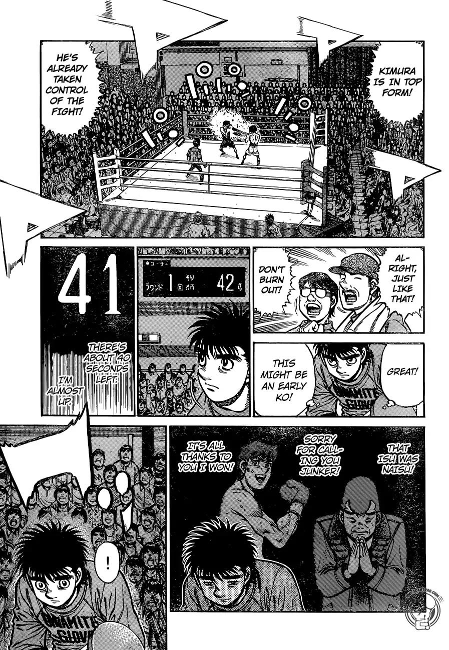 Hajime no Ippo Chapter 1222 page 5 - Chapter 1222: Flying Chair