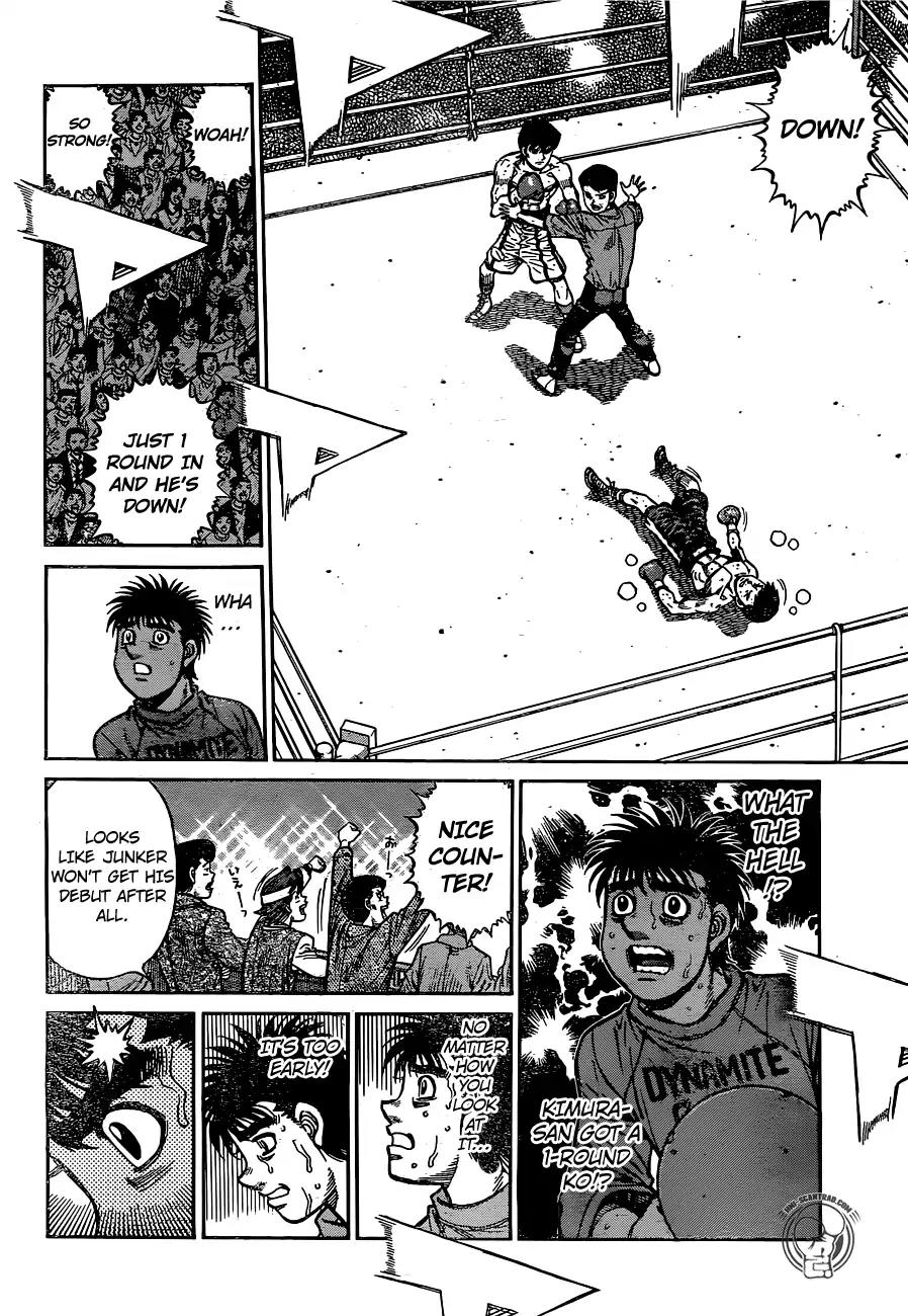 Hajime no Ippo Chapter 1222 page 6 - Chapter 1222: Flying Chair