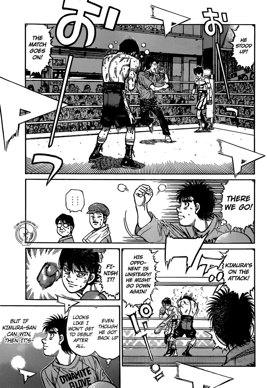 Hajime no Ippo Chapter 1222 page 7 - Chapter 1222: Flying Chair