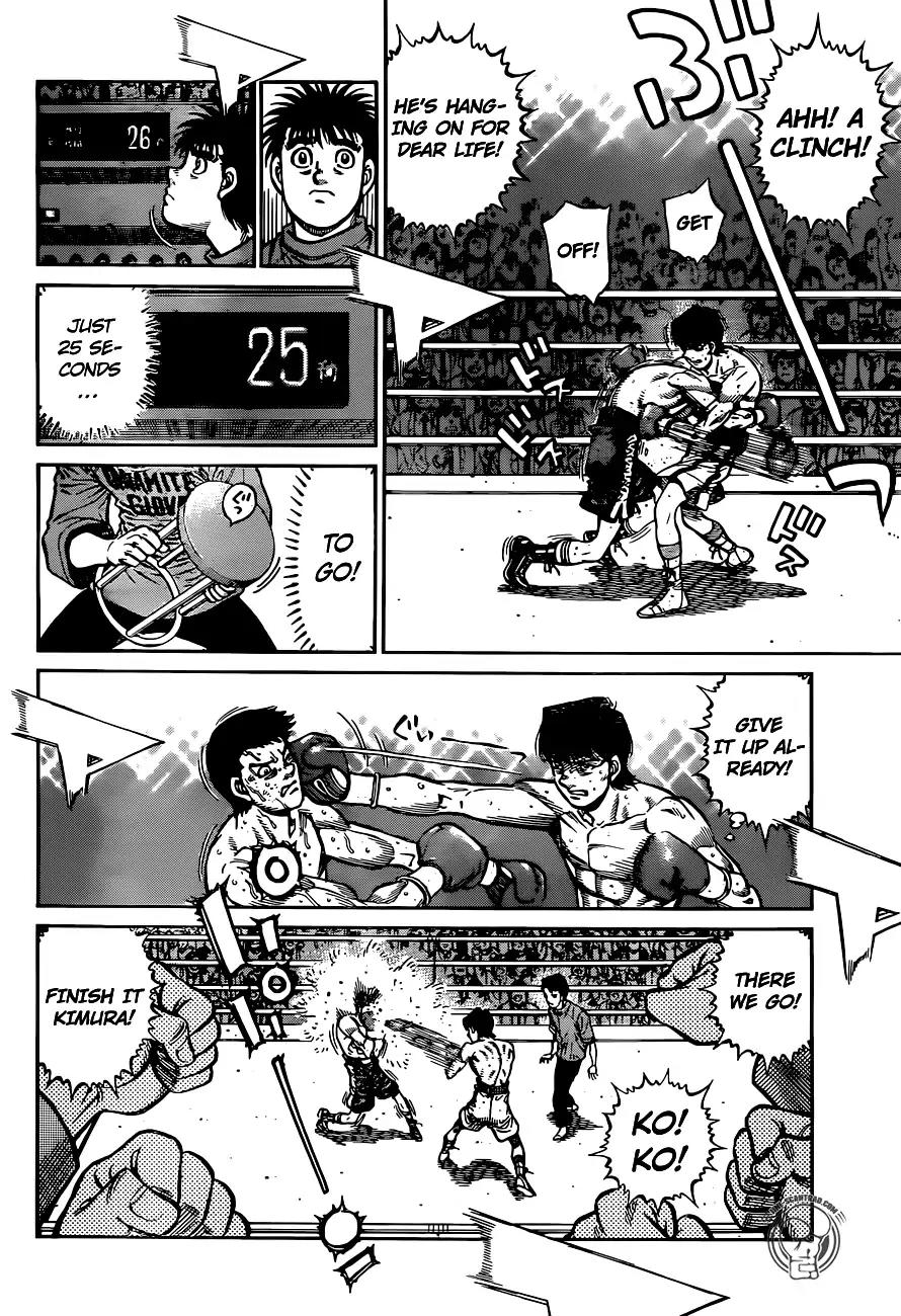 Hajime no Ippo Chapter 1222 page 8 - Chapter 1222: Flying Chair
