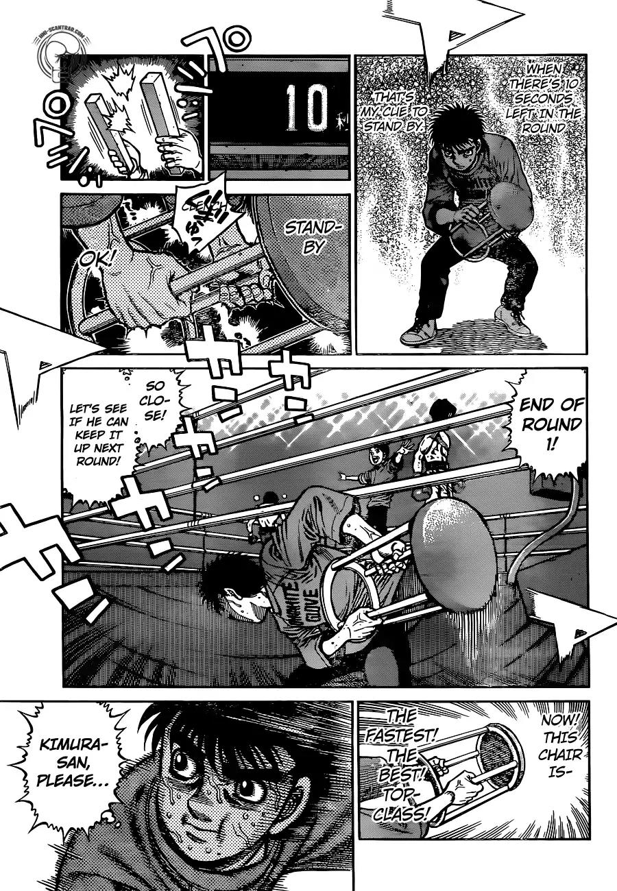 Hajime no Ippo Chapter 1222 page 9 - Chapter 1222: Flying Chair