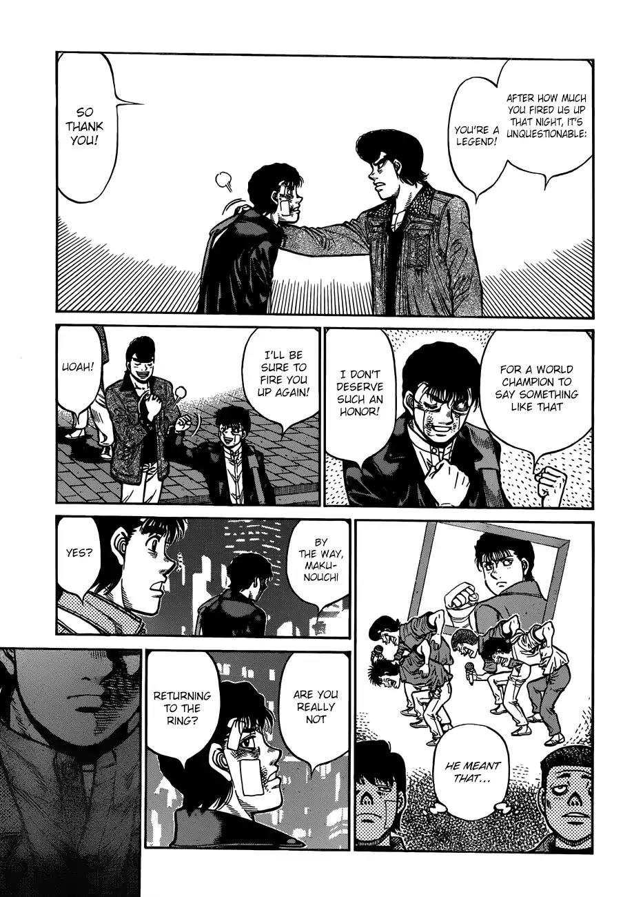 Hajime no Ippo Chapter 1224 page 14 - Chapter 1224: Support Role