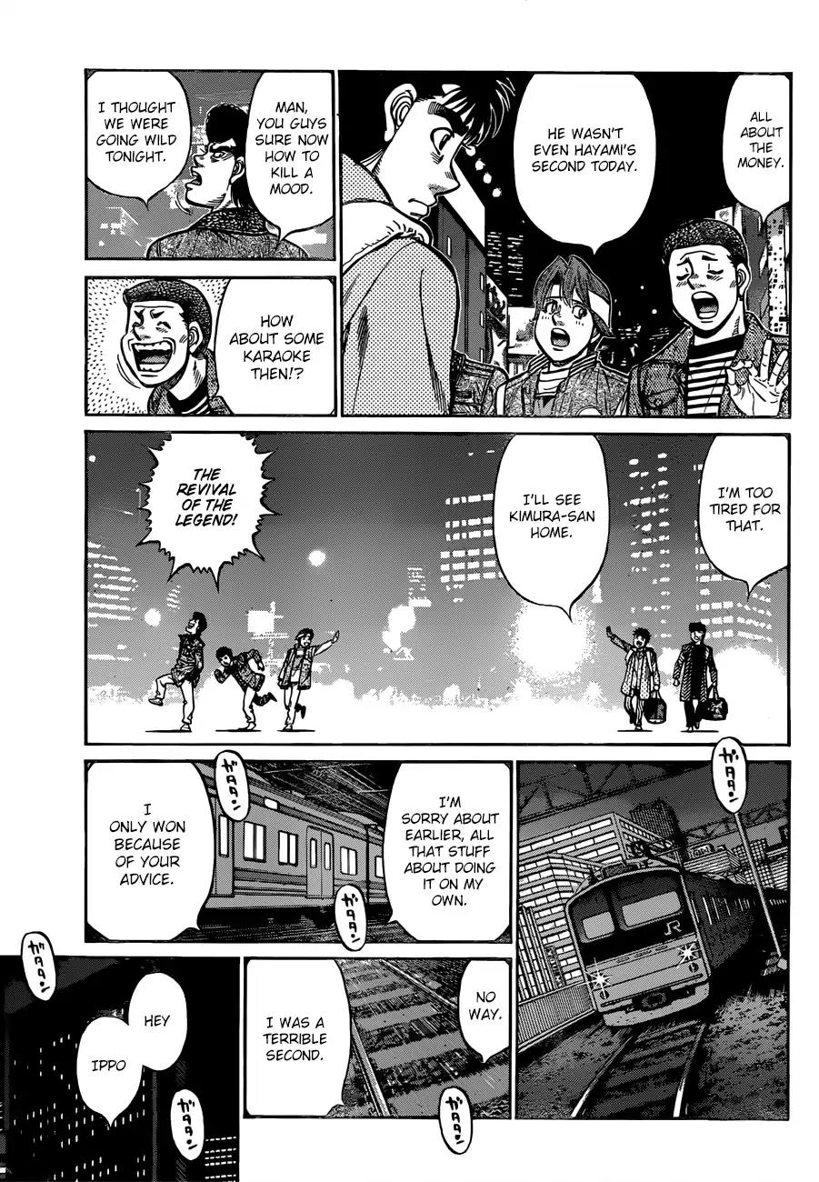 Hajime no Ippo Chapter 1224 page 16 - Chapter 1224: Support Role